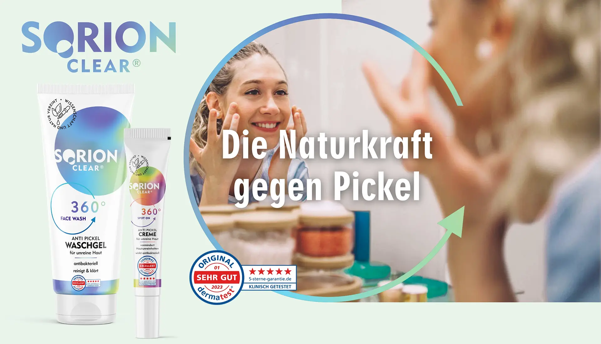 Sorion Clear – Die 360° Lösung gegen Pickel & unreine Haut